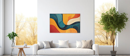 Atomic Balance – Abstract Vintage Shapes