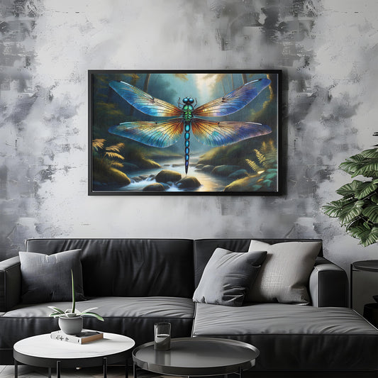 Mystic Glade – The Dragonfly’s Realm: Mystic Dragonfly Glade Art
