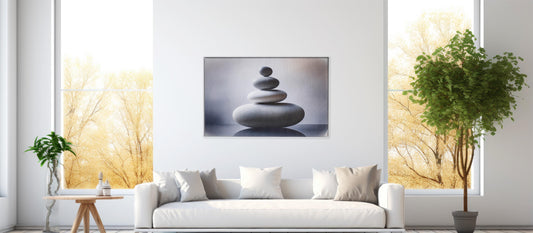 Equilibrium – Modern Zen Rock Print