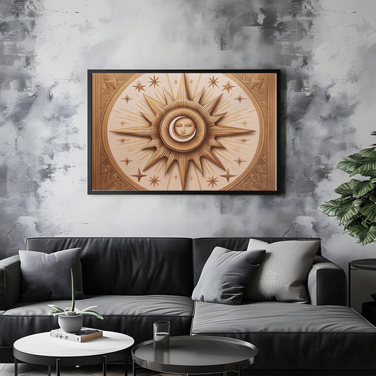 Lunar Light – Modern Bohemian Print