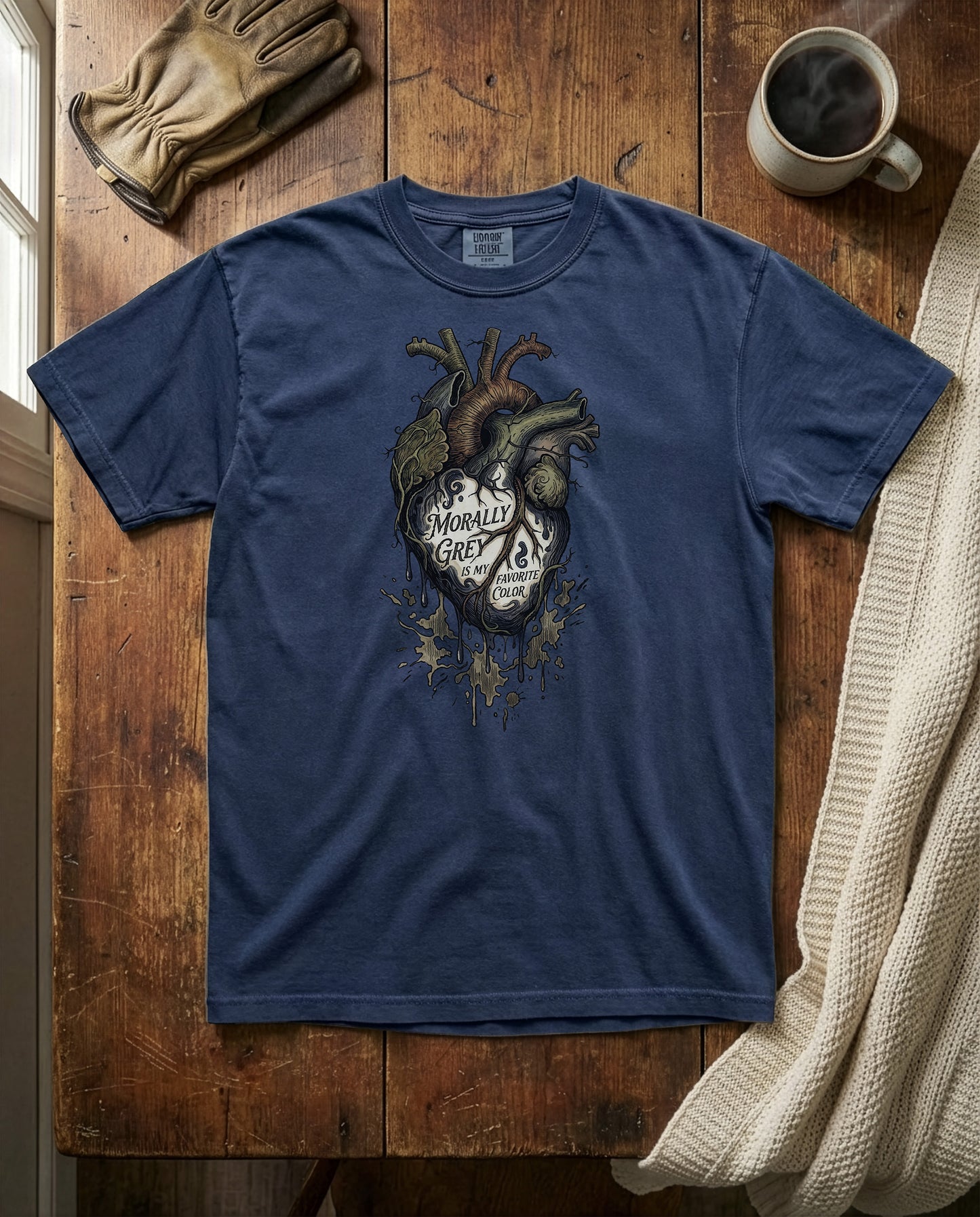 Morally Grey | Heavyweight Tee