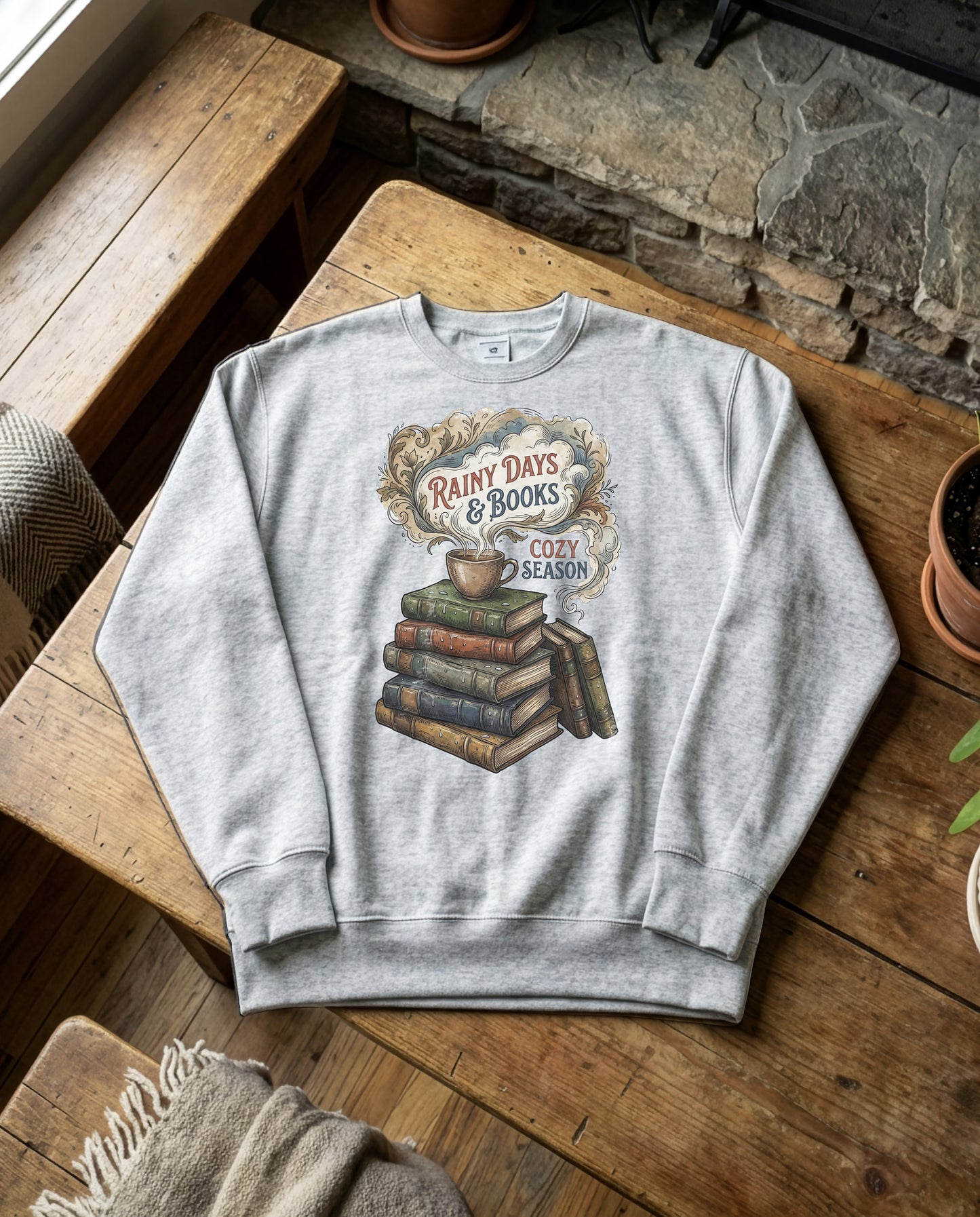 Rainy Read | Standard Issue Crewneck