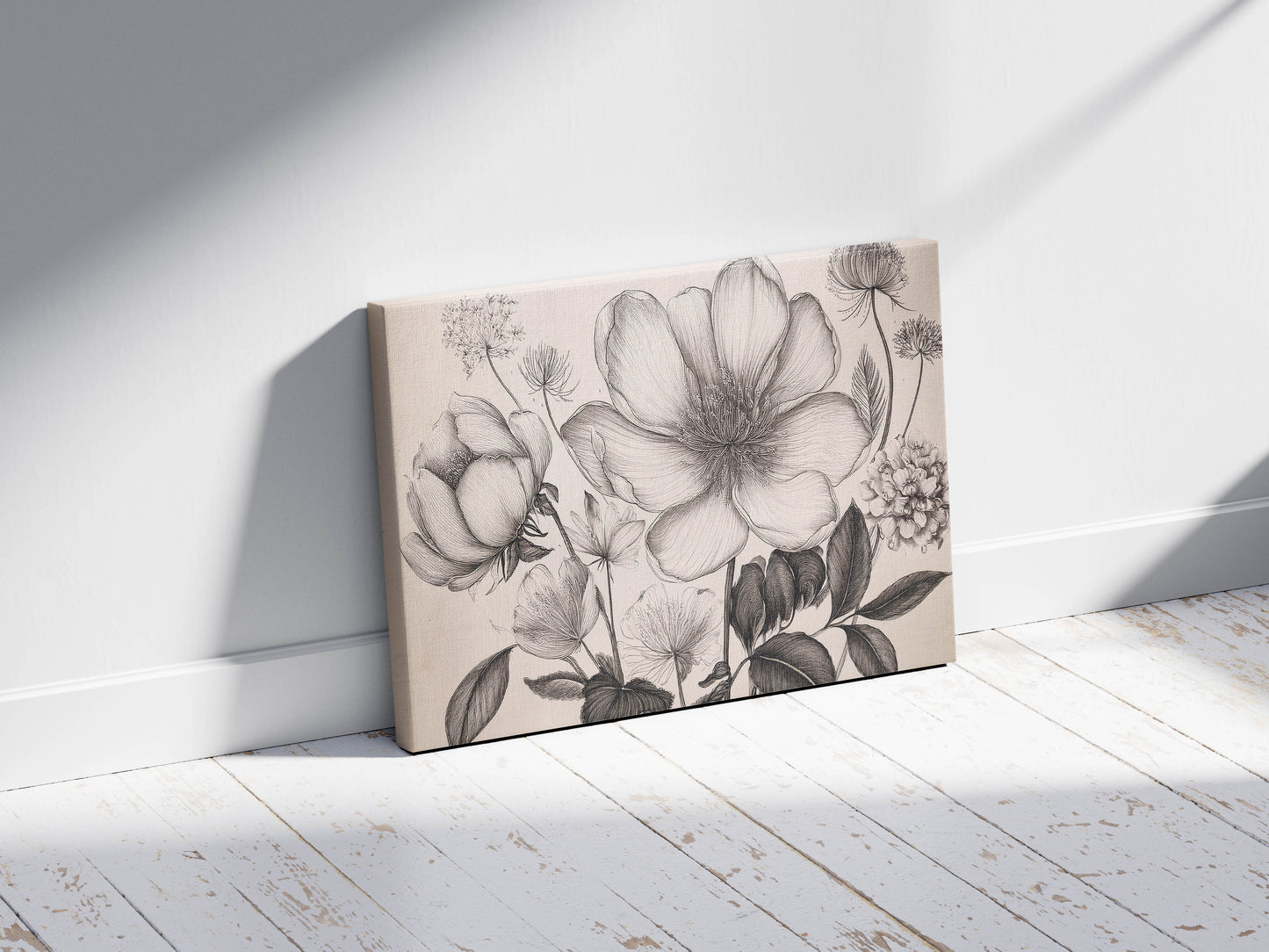 Petal Lines โ Hand-Drawn Floral Art