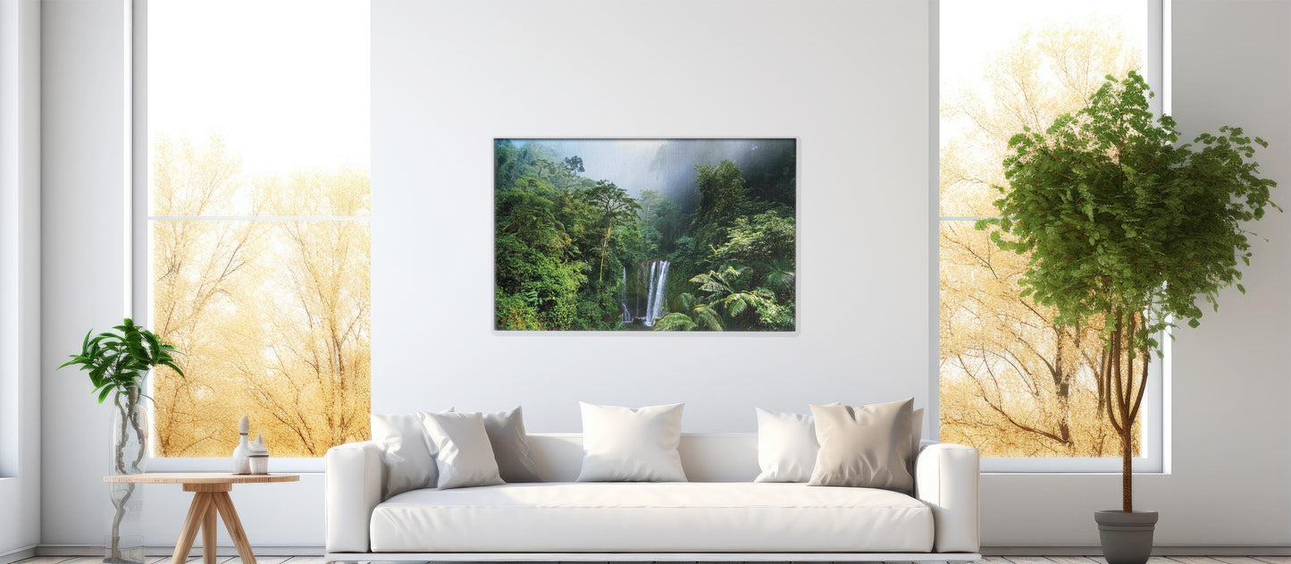 Verdant Falls โ Tropical Jungle Wall Art