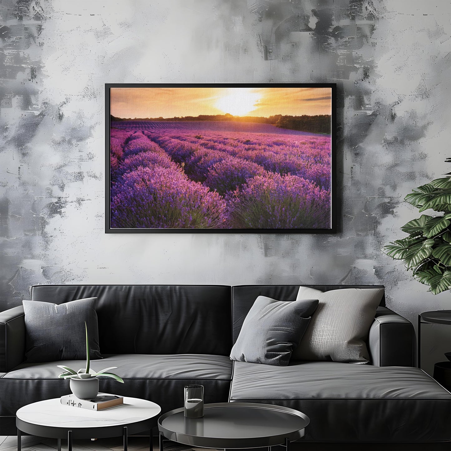 Lavender Dreams – Provence Field Wall Art