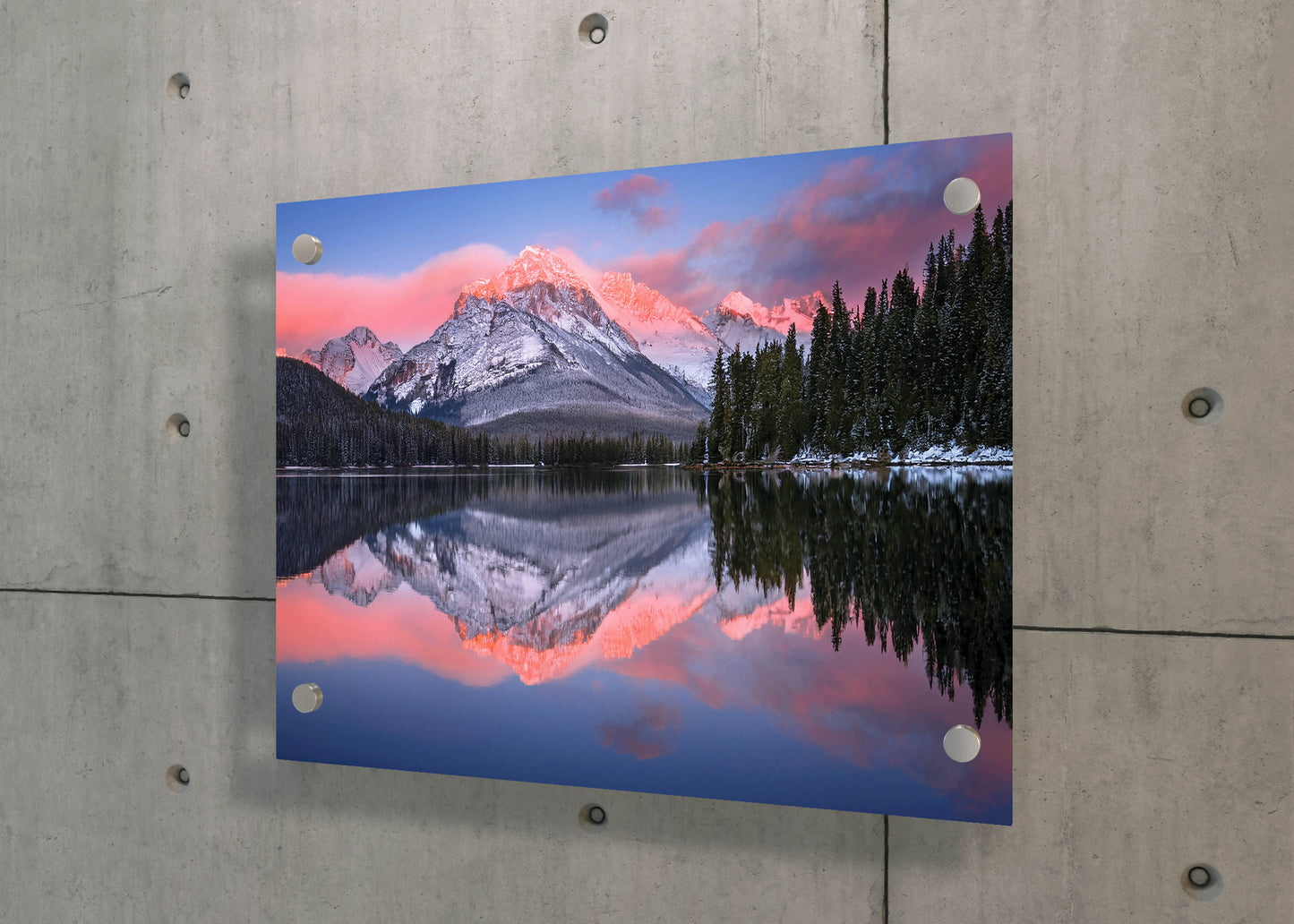 Alpine Silence โ Serene Nature Print