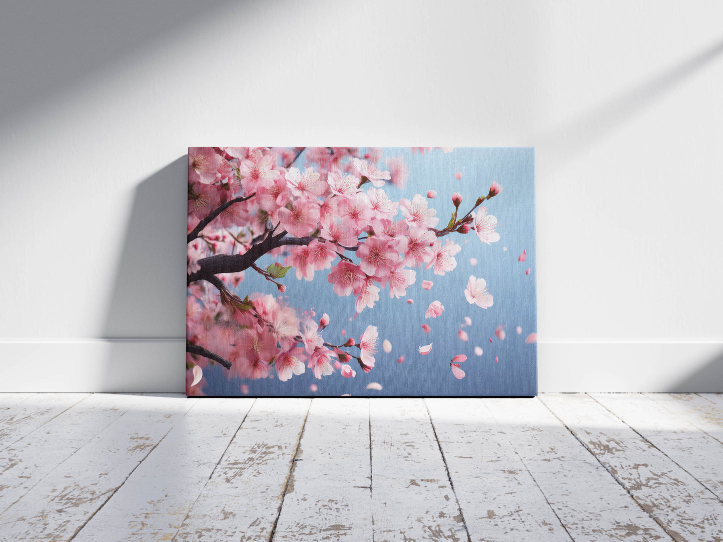 Pink Petals – Flowering Tree Canvas