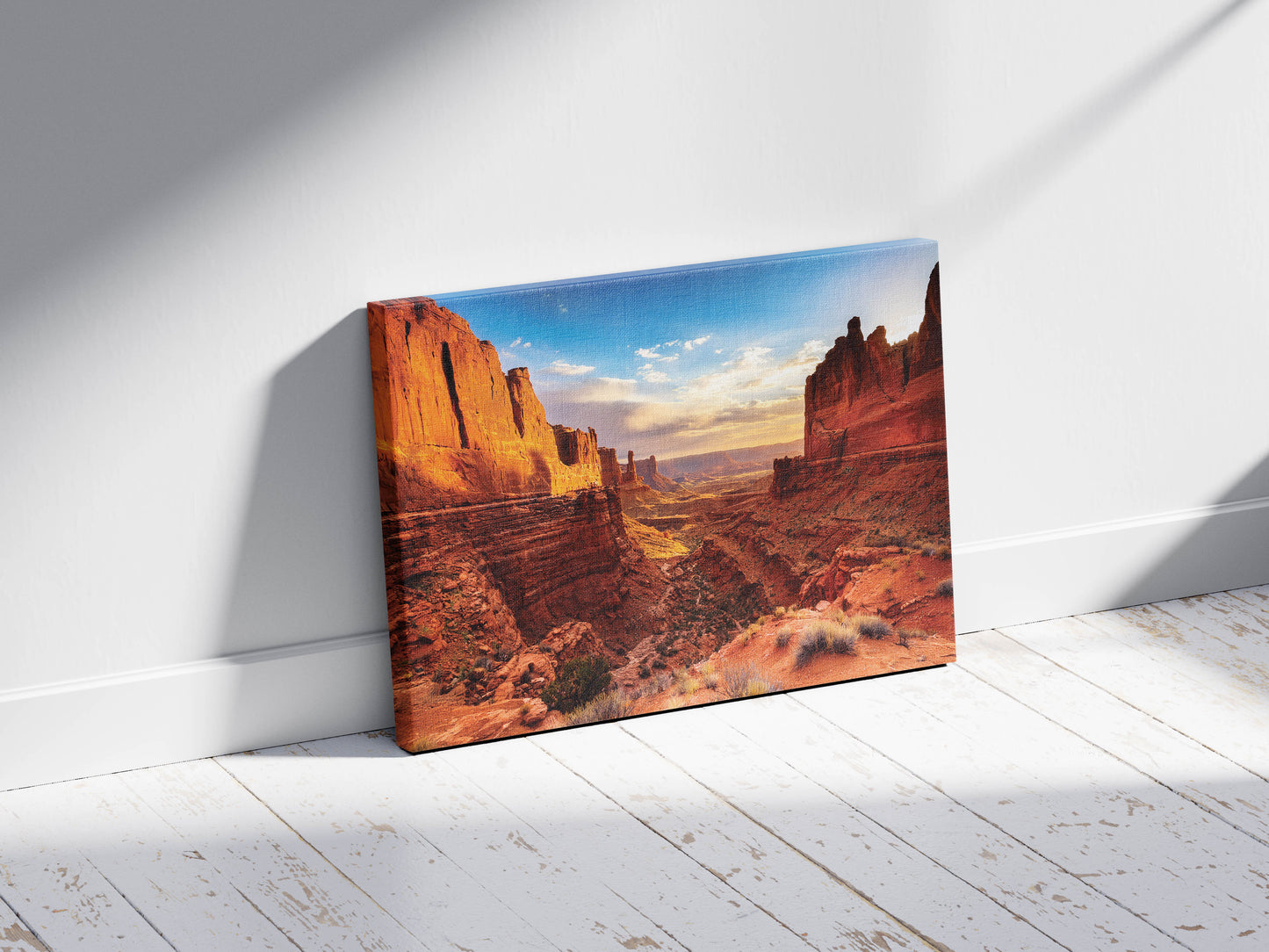 Canyon Light โ Desert Landscape Wall Art