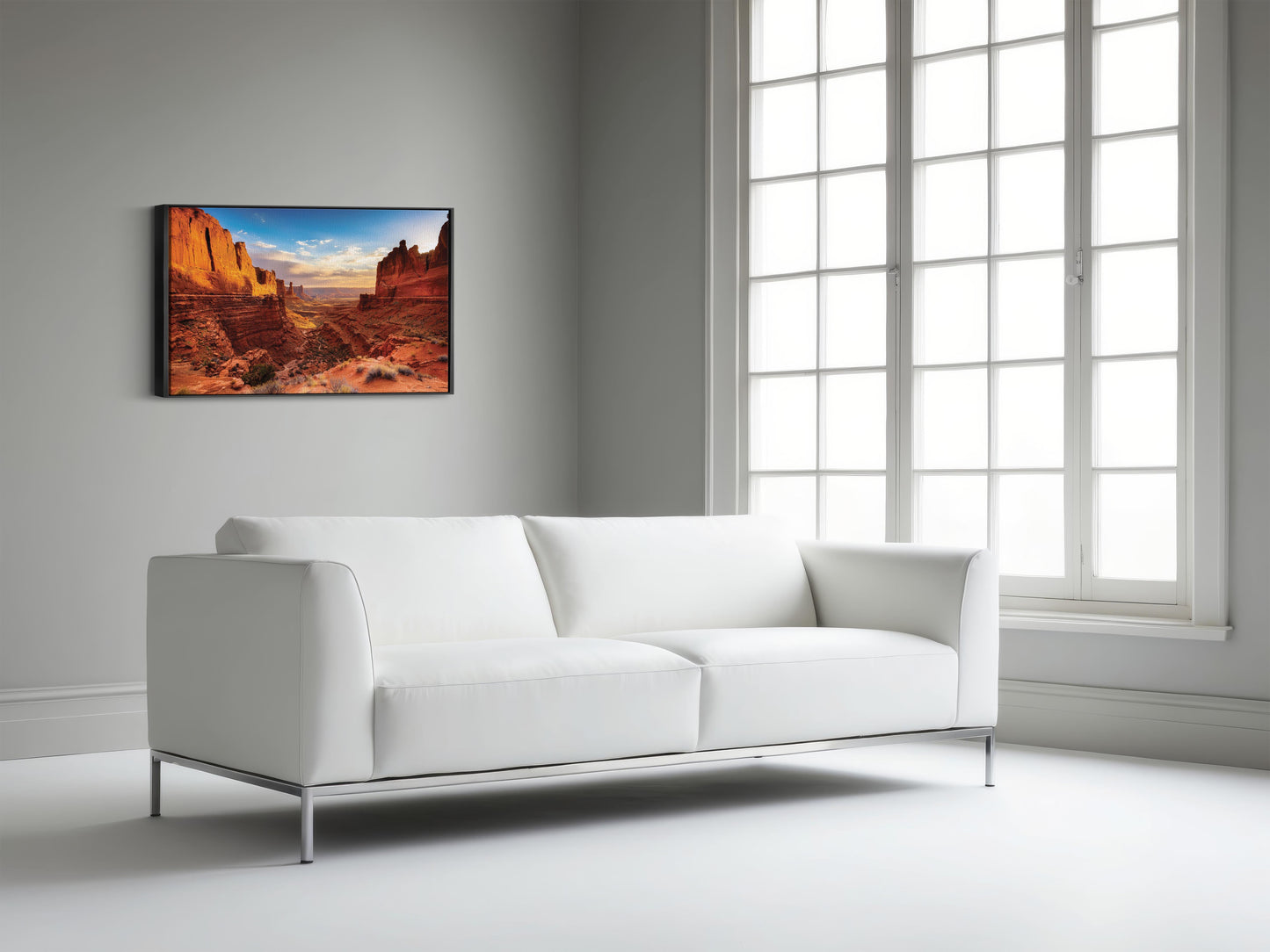 Canyon Light โ Desert Landscape Wall Art