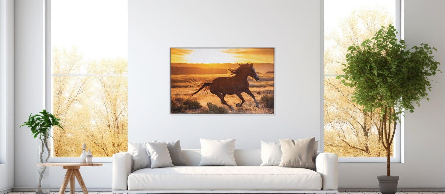 Untamed Grace – Wild Horse Print