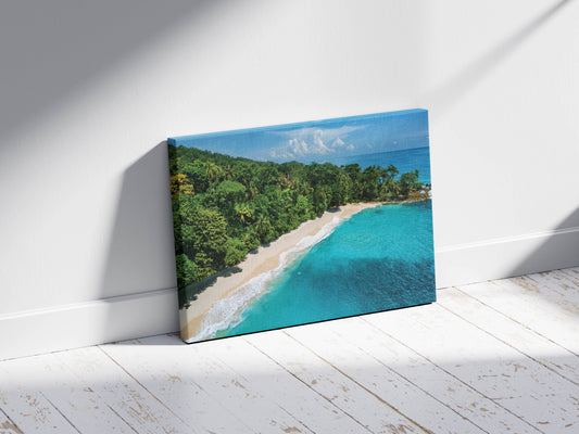 Azure View – Aerial Beach Print