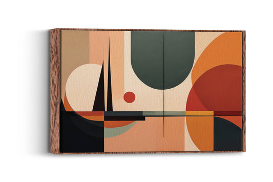 Desert Palette – Earth Tone Abstract Wall Art