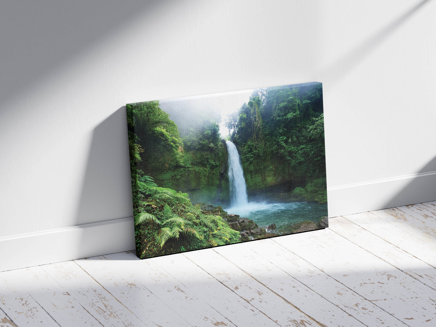 Tranquil Waterfall Escape โ Elevate Your Space with Majestic Serenity