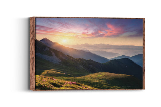 Mountain Sunset Serenity