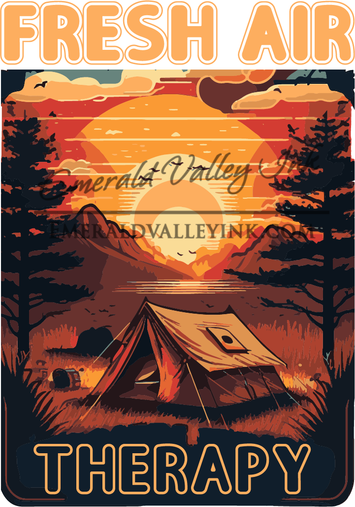 Camping Shirt - Fresh Air Therapy