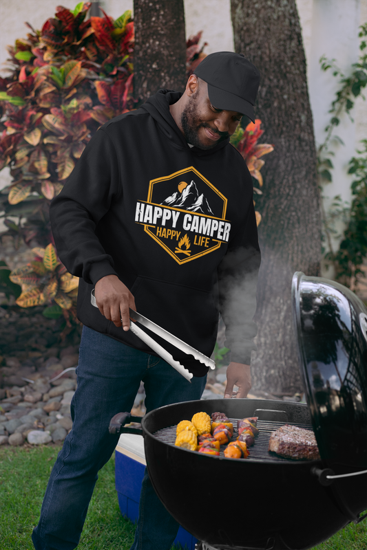 Camping Shirt - Happy Camper, Happy Life