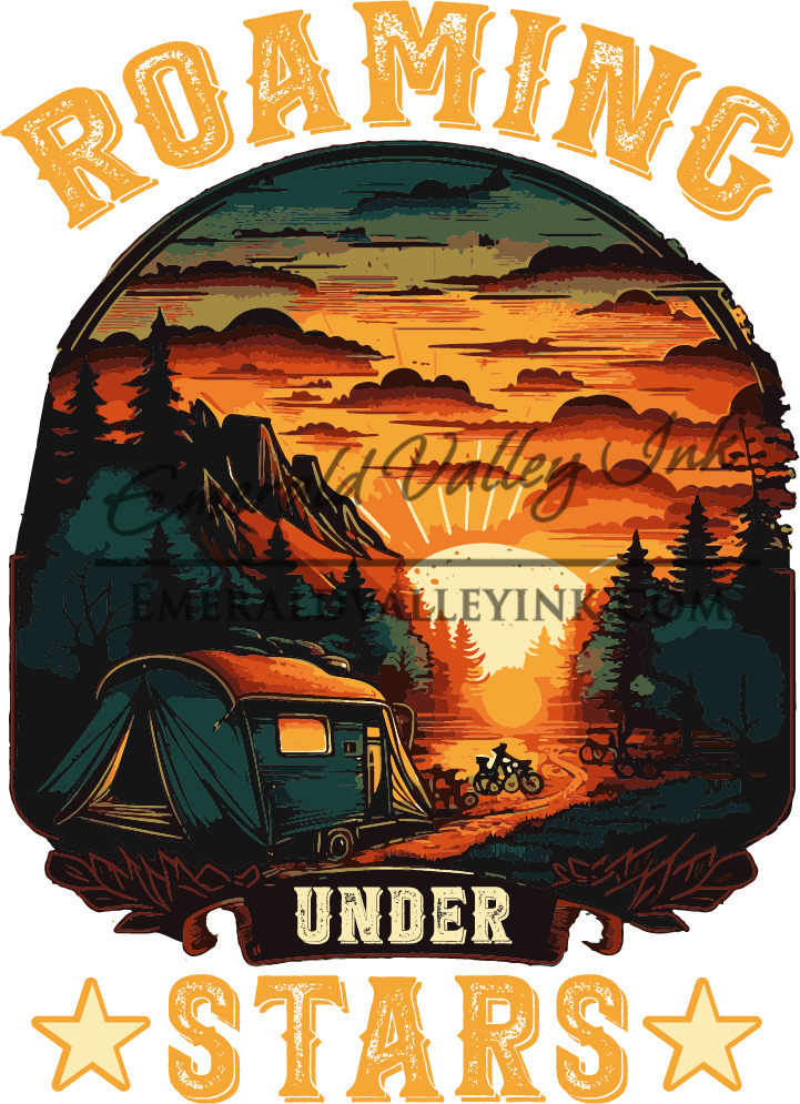 Camping Shirt - Roaming under the Stars