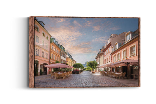 Pastel Promenade- A Sunset Symphony