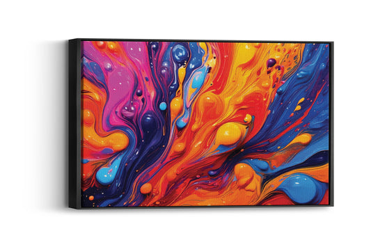 Color Cascade- Whirlwind of Wonder