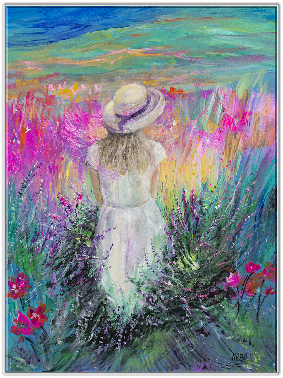 Girl in the Garden