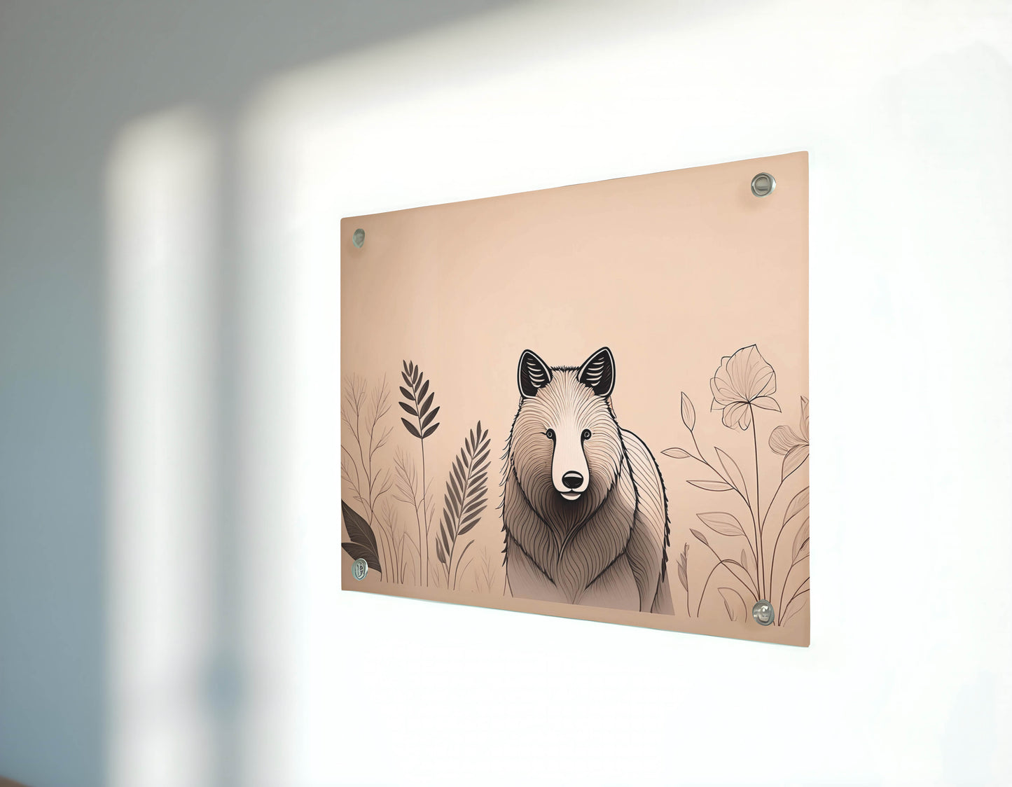 Serene Safari- Bear Blossom Art
