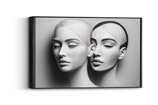 Serene Silhouettes- Whisper of Lines