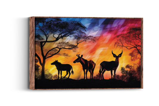 Silhouette Safari- Twilight Safari Symphony