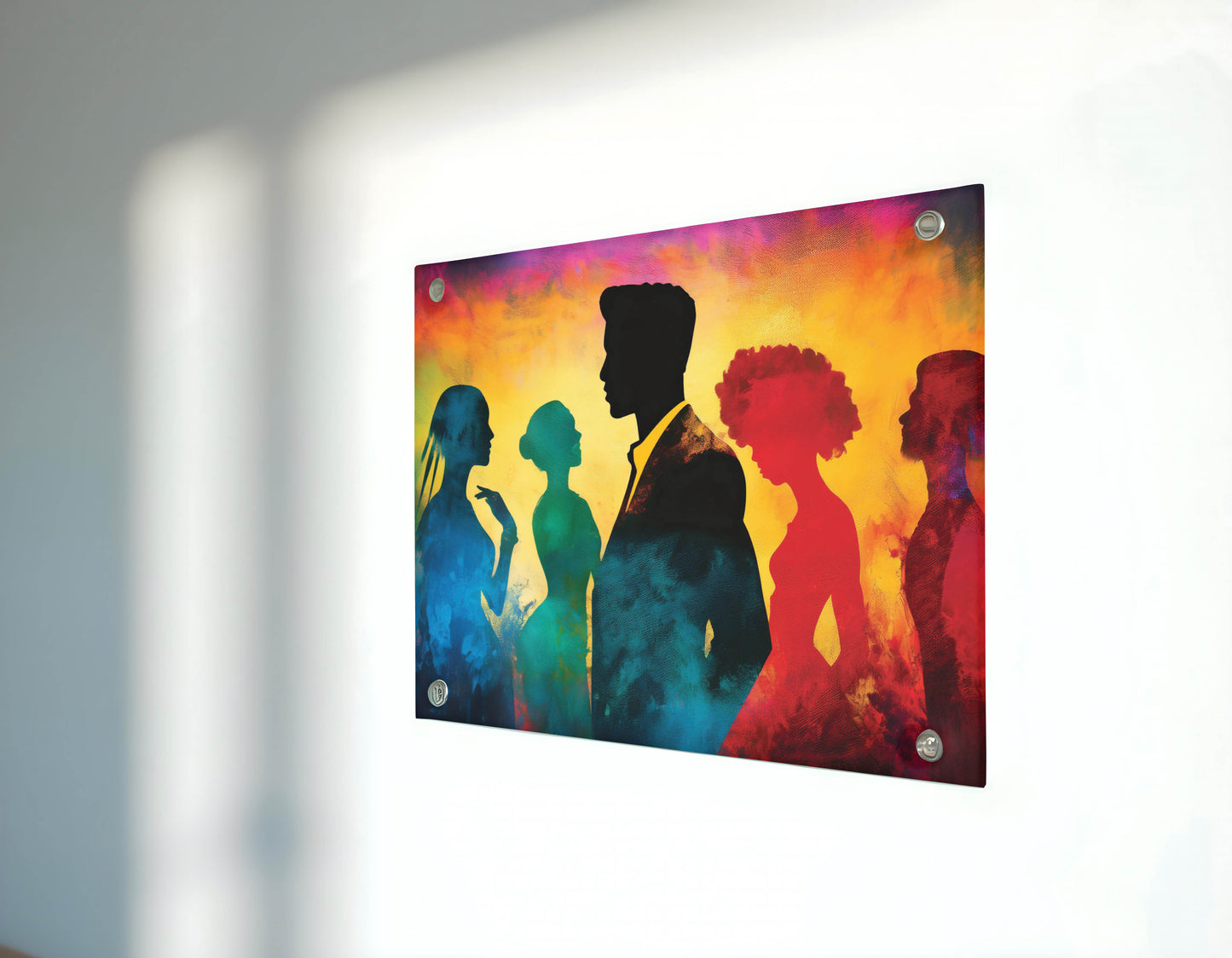 Silhouette Spectrum- Conversational Chaos