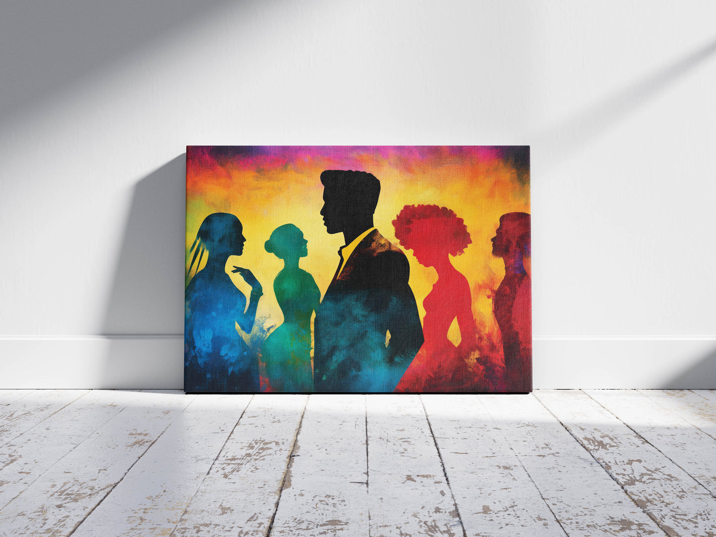 Silhouette Spectrum- Conversational Chaos