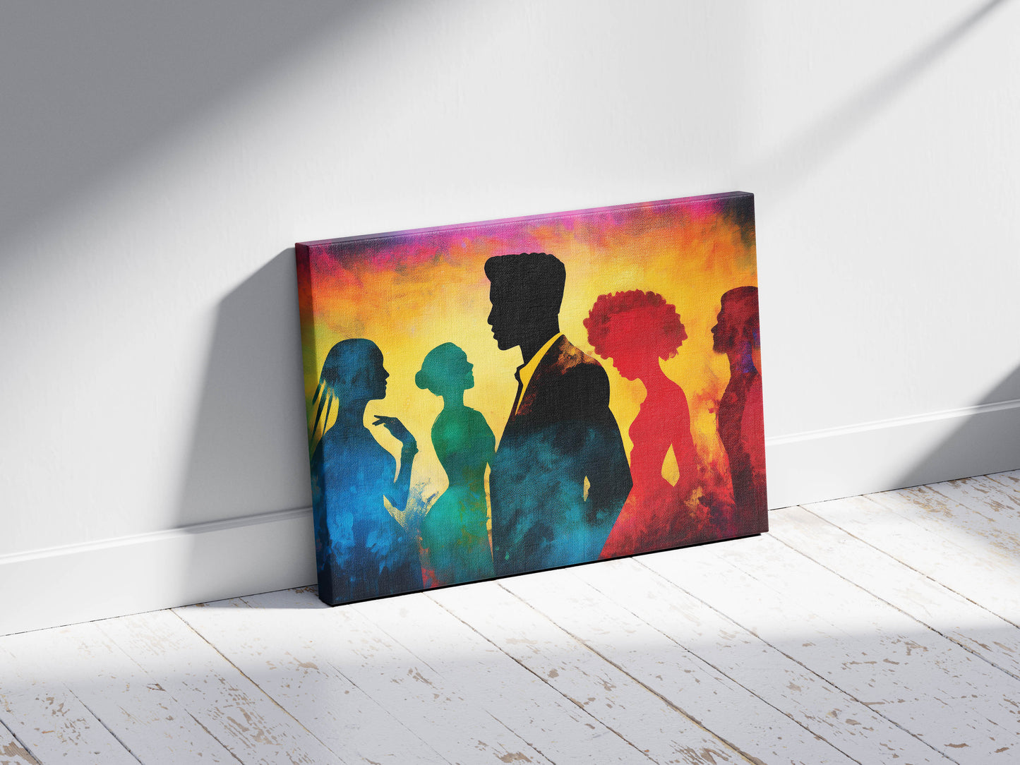 Silhouette Spectrum- Conversational Chaos