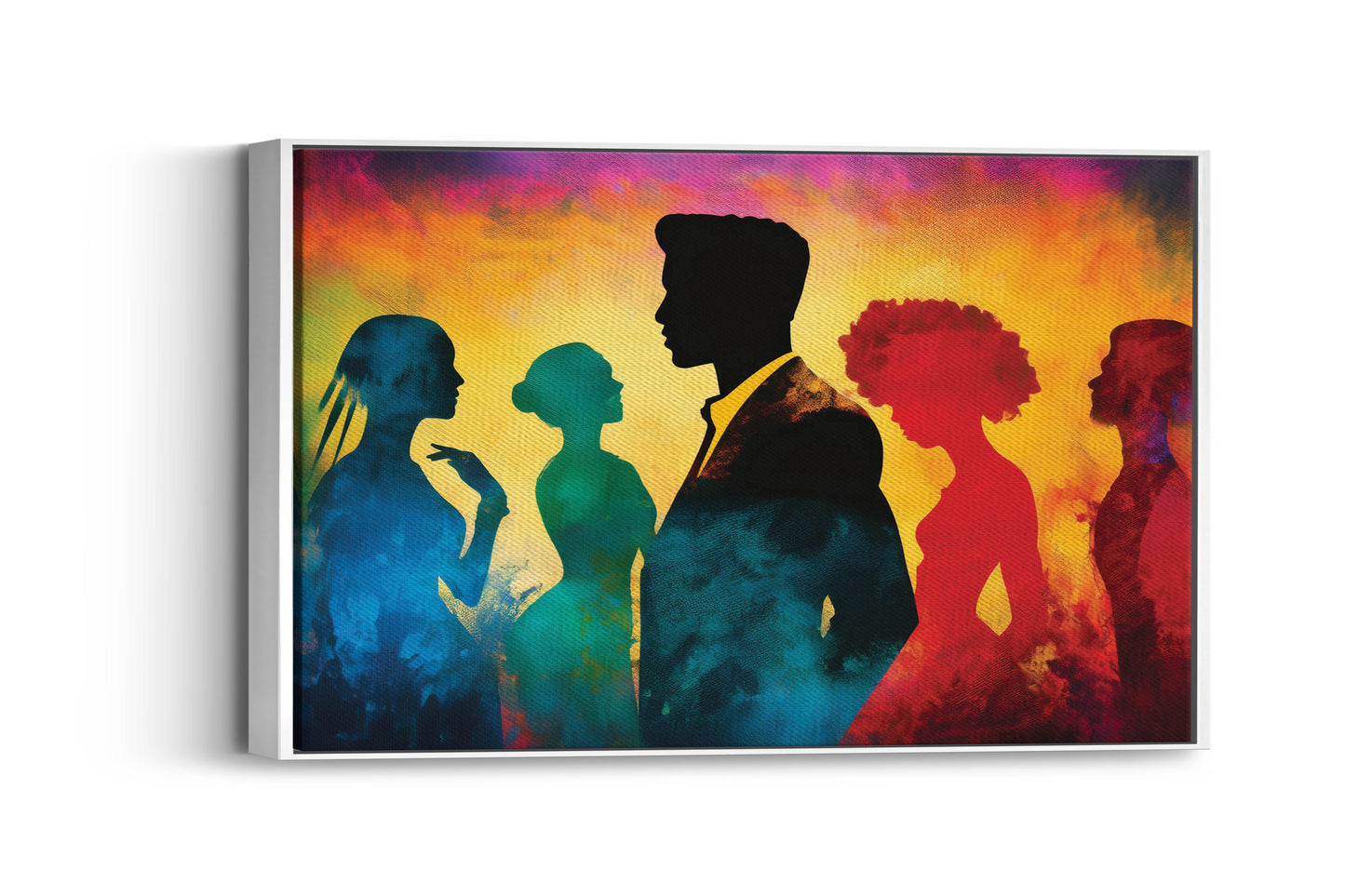 Silhouette Spectrum- Conversational Chaos