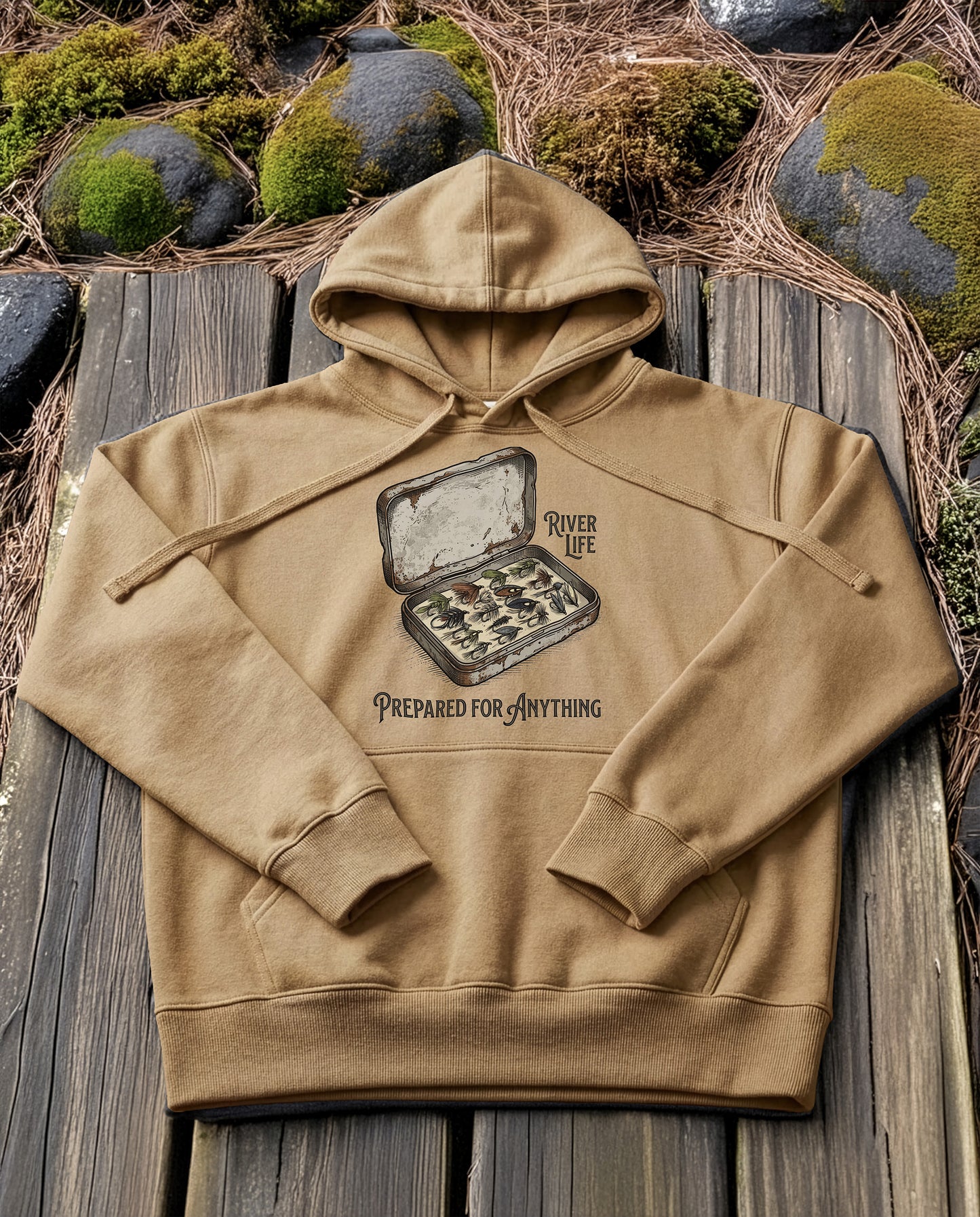 The Fly Box | Structured Hoodie - sandstone.jpg