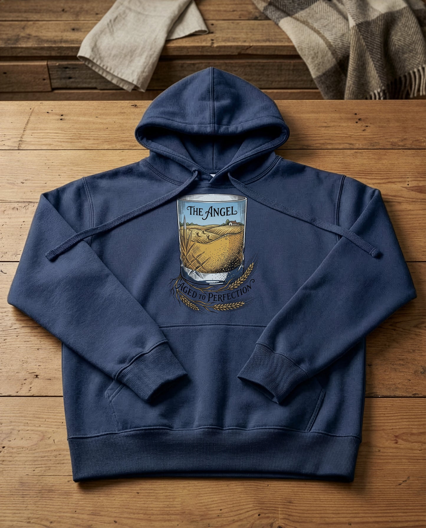Angel's Share | Structured Hoodie - navy.jpg