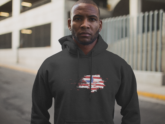 Patriotic Flag with Star