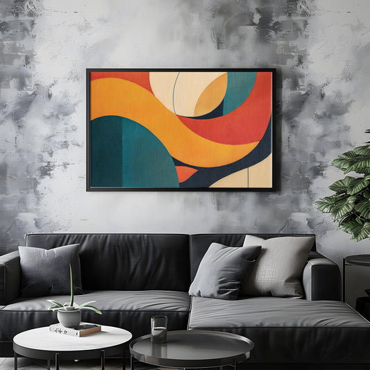Retro Flow – Mid-Century Modern Wall Art