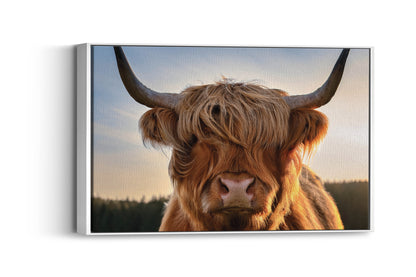 Wool & Wild – Cow of the Highlands: Hairy Cow Print - Rustic Farmhouse Decor