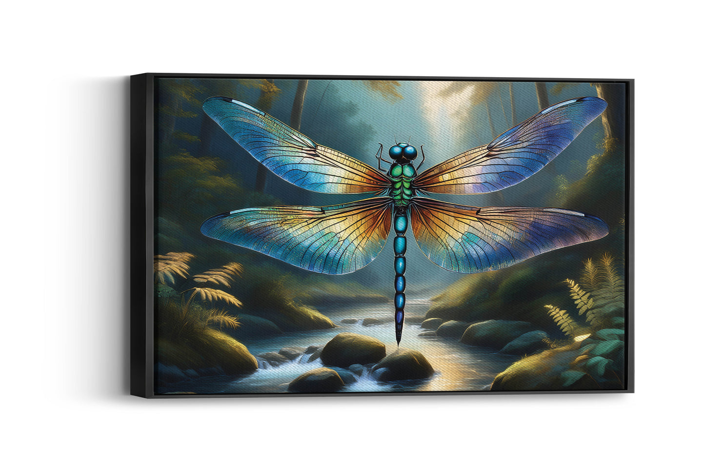 Mystic Glade – The Dragonfly’s Realm: Mystic Dragonfly Glade Art