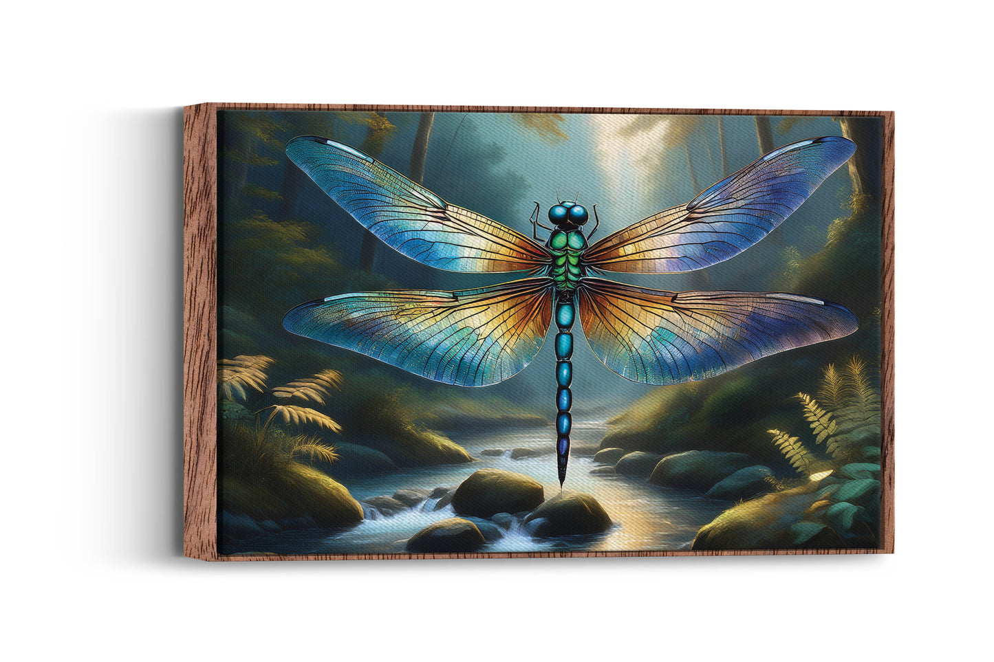 Mystic Glade – The Dragonfly’s Realm: Mystic Dragonfly Glade Art
