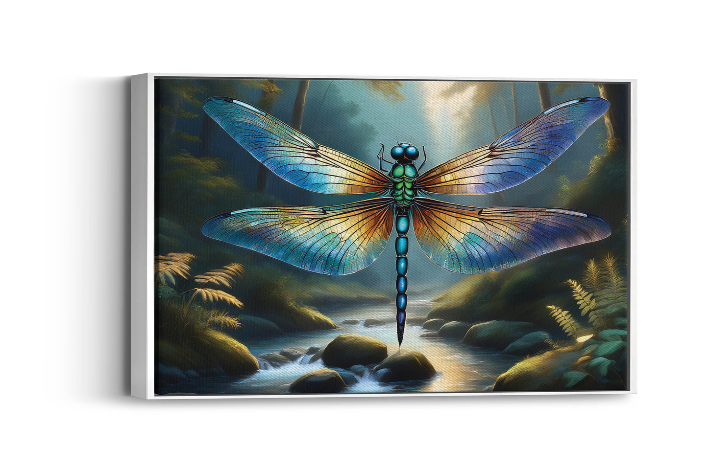 Mystic Glade – The Dragonfly’s Realm: Mystic Dragonfly Glade Art