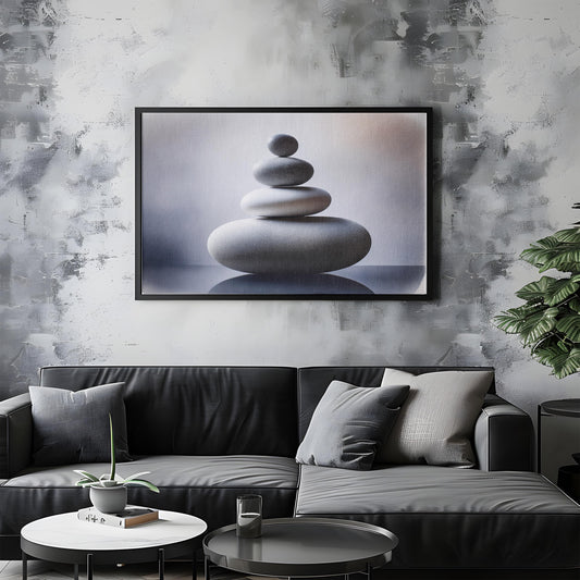 Equilibrium – Modern Zen Rock Print