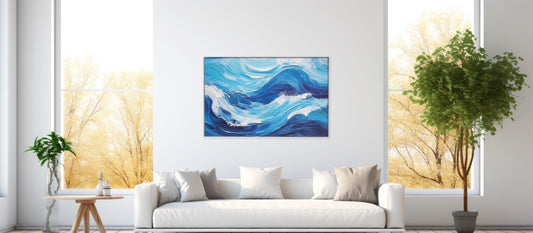 Waveform – Coastal Abstract Wall Art