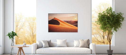 Golden Drift – Tranquil Dunes Canvas