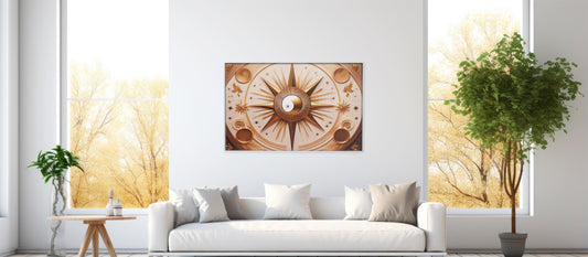 Solar Phases – Sun & Moon Minimal Decor