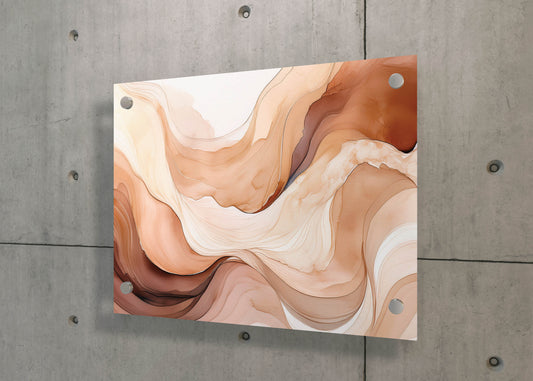 Natural Fade – Soft Abstract Print