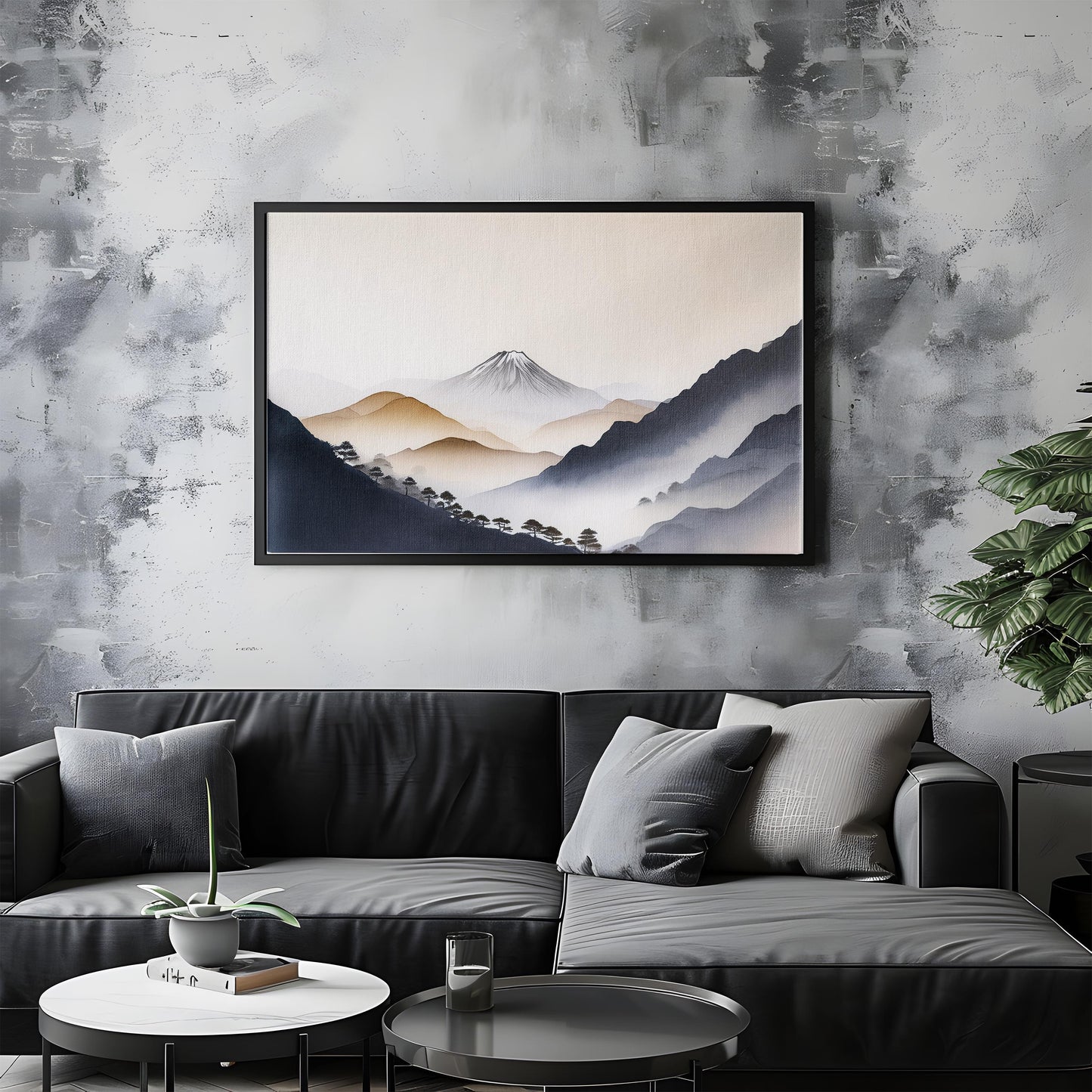 Mountain Harmony – Japandi Nature Decor
