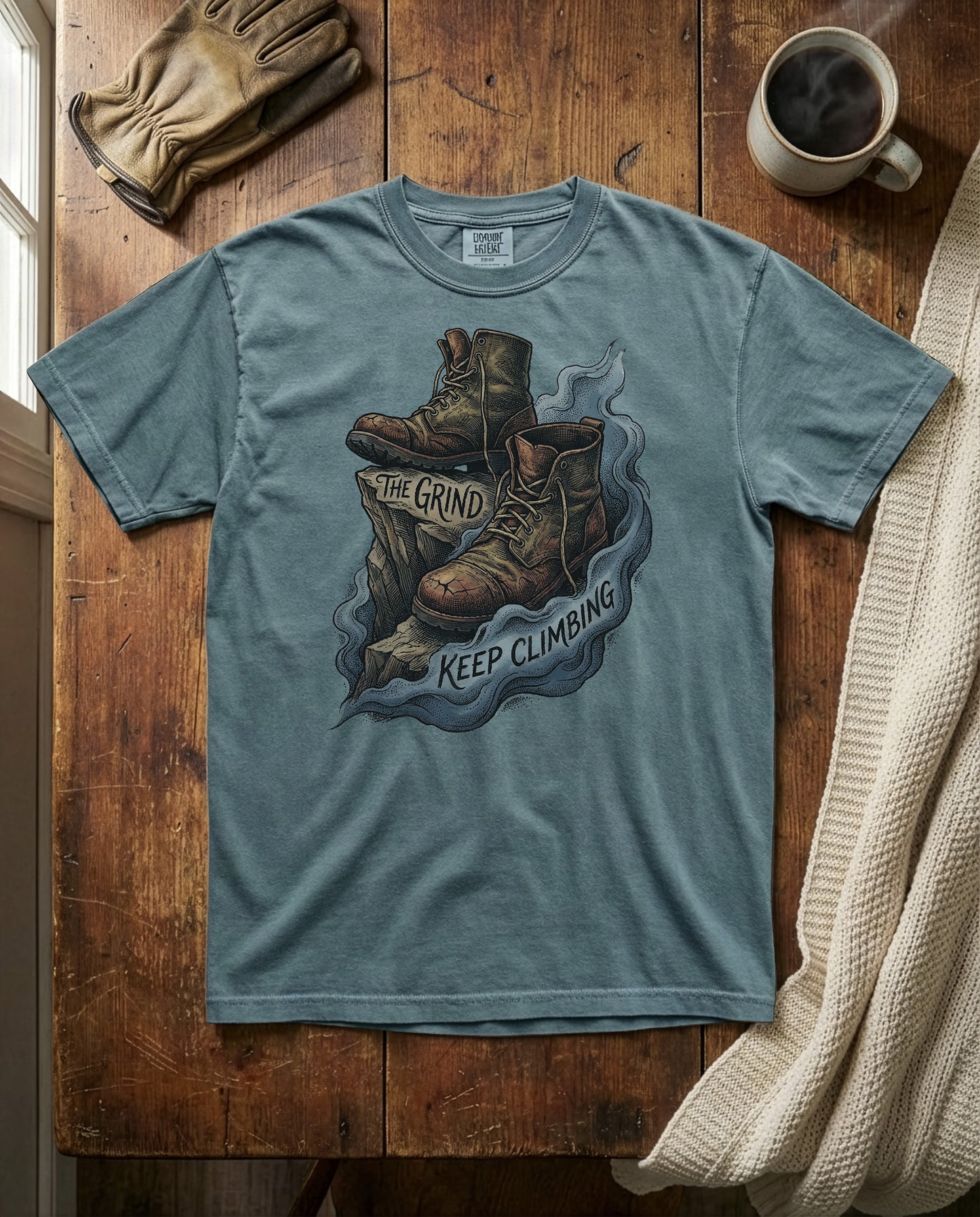 Ascent Boots | Heavyweight Tee