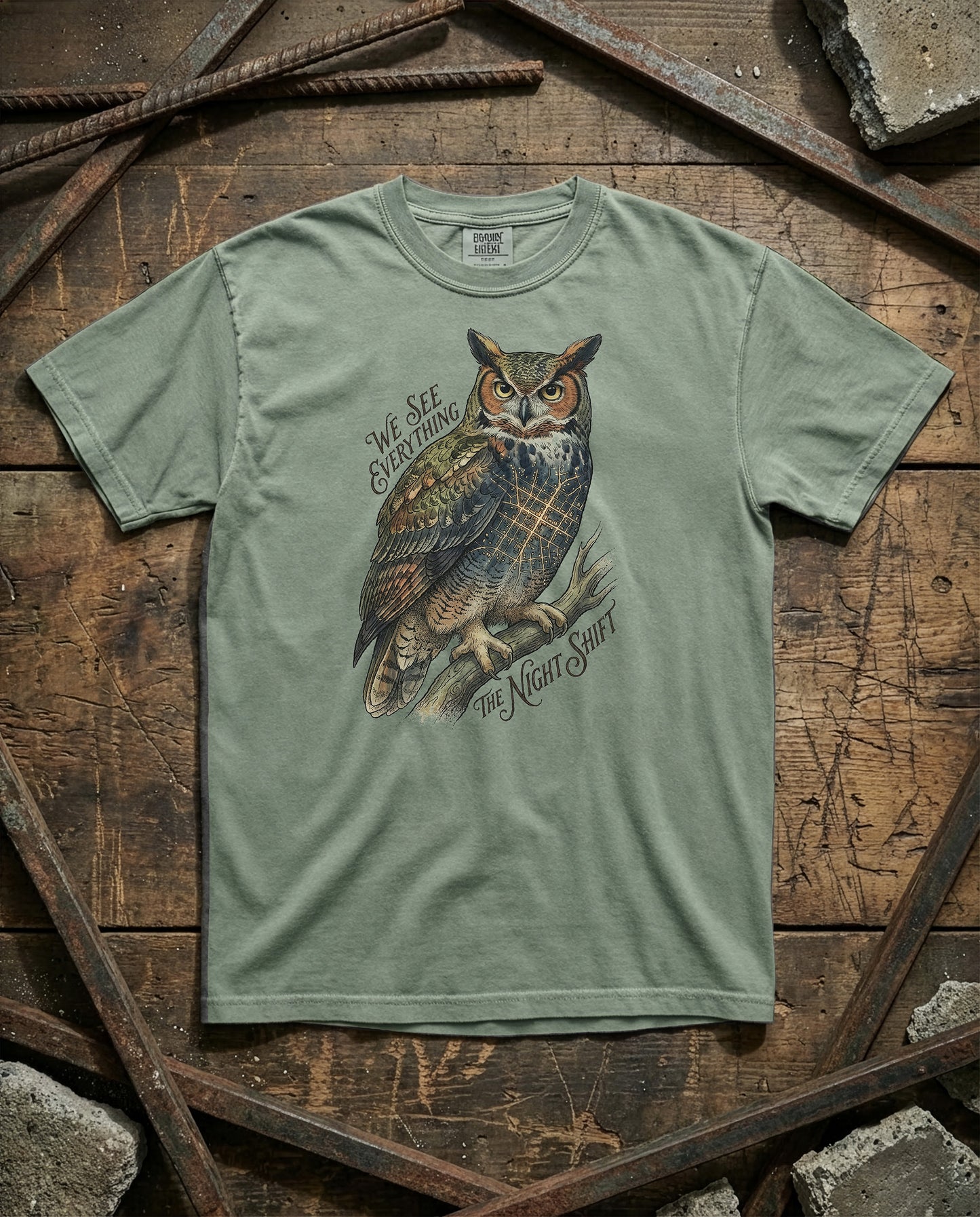 Night Owl | Heavyweight Tee