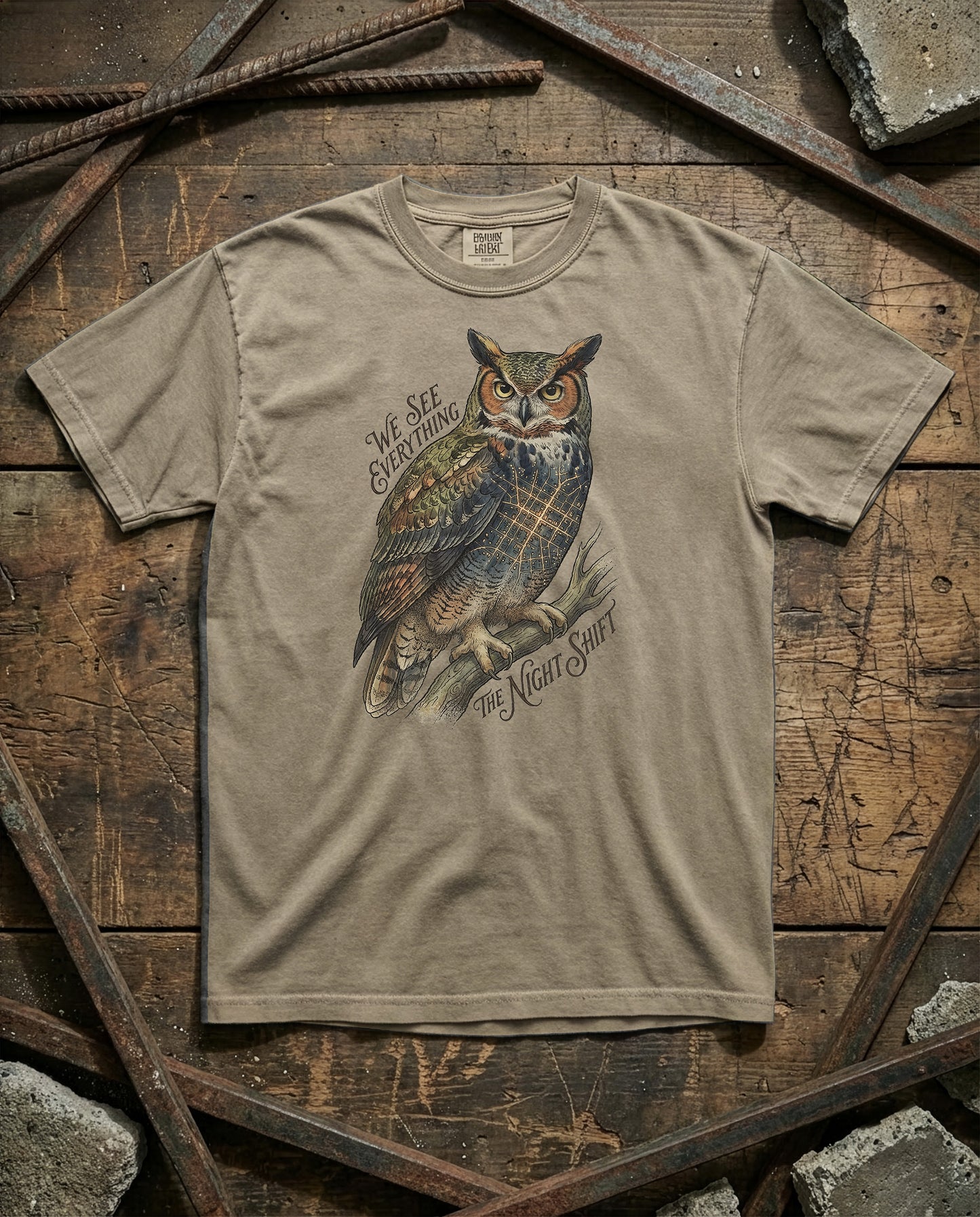 Night Owl | Heavyweight Tee