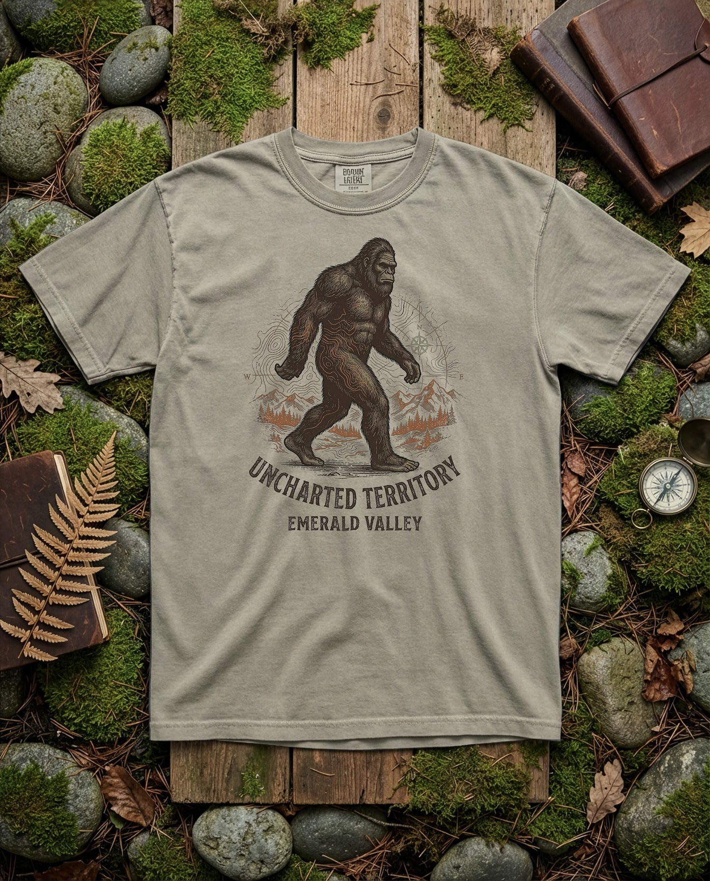 Topographic Walker | Heavyweight Tee