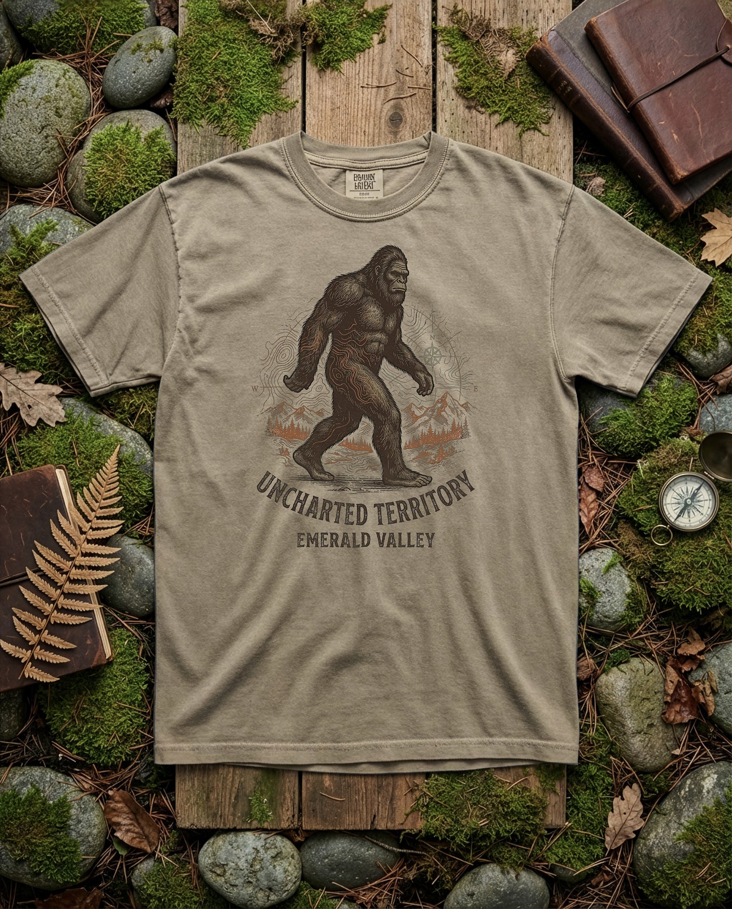 Topographic Walker | Heavyweight Tee